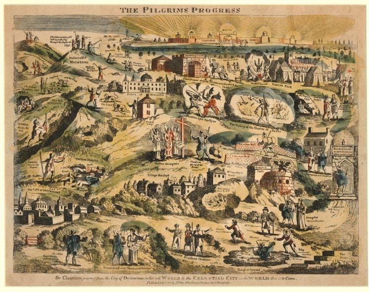 Pilgrim's Progress Map